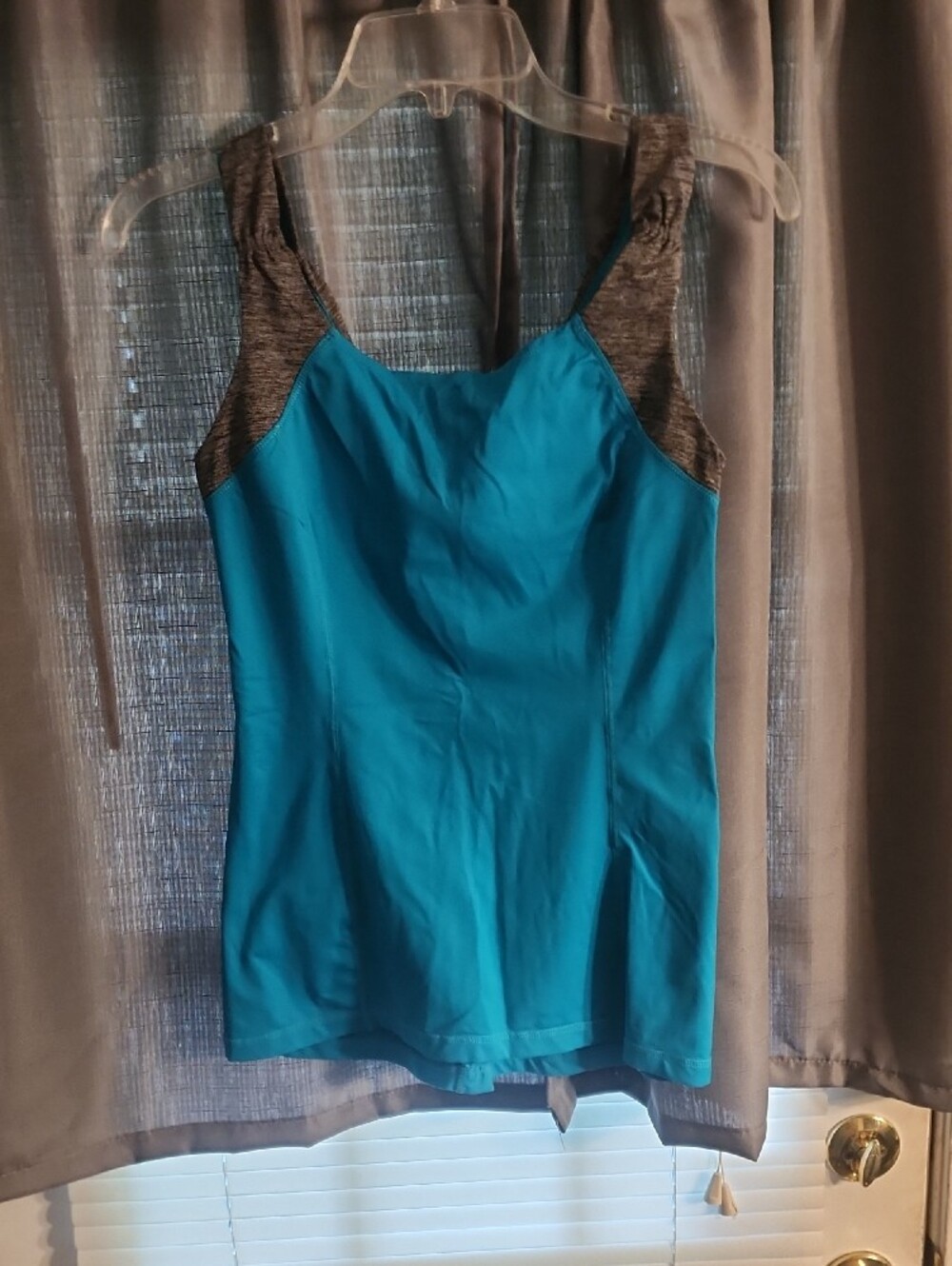 lululemon athletica Teal and Charcoal Tank Top - Picture 4 of 5
